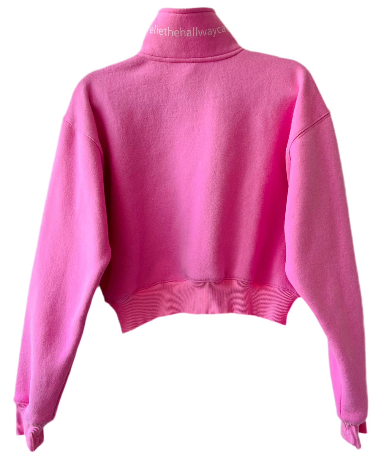 Cropped 1/4 Zipper Women's Sweatshirt